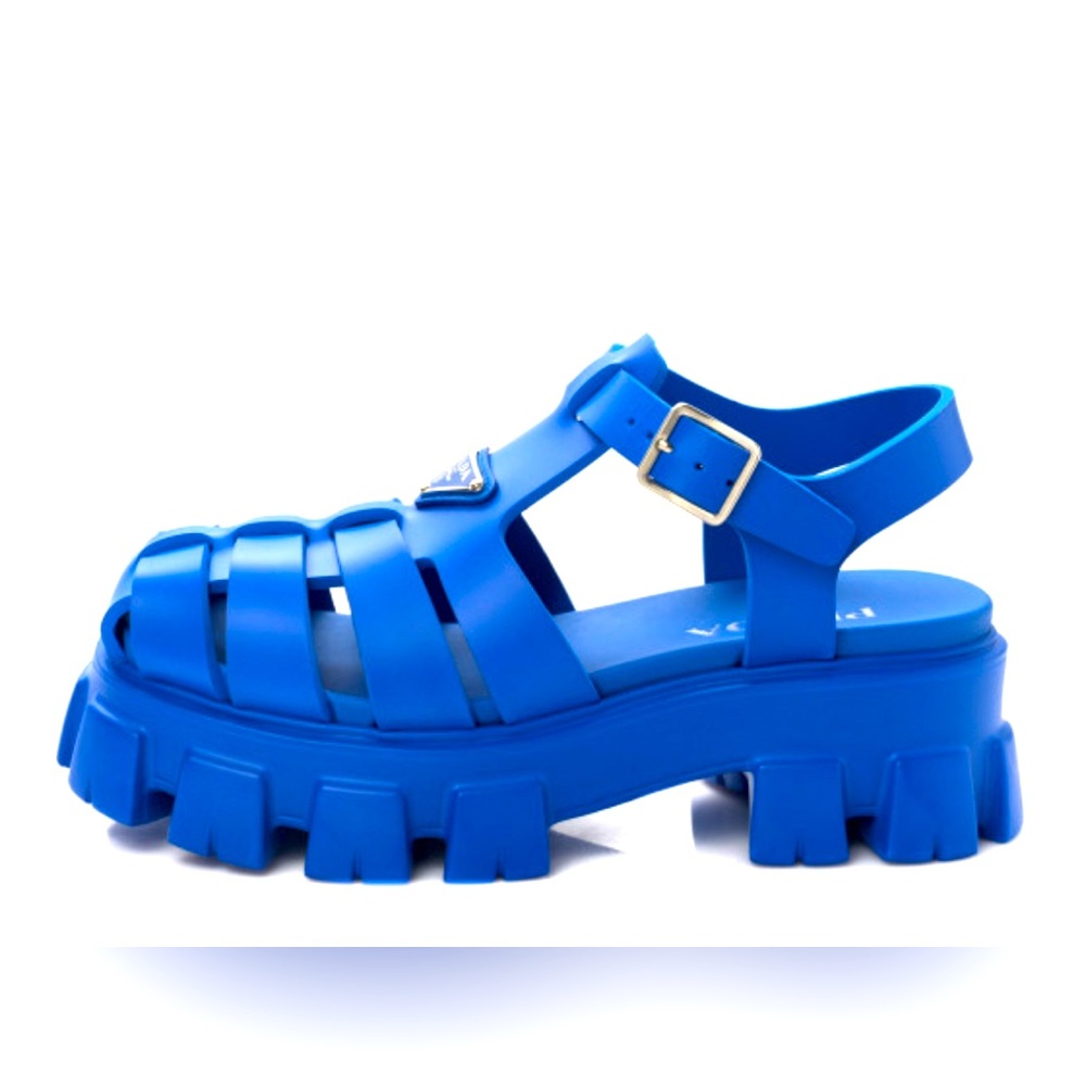 Prada Monolith Rubber Sandal *brand new in box!